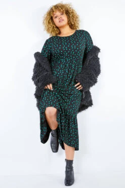 Green Curve Spot Tiered Midi Dress 10 Green Curve Spot Tiered Midi Dress -Dress Haven Sales Store 0b511d69 6703 4c9b a188 c9ff6397aede