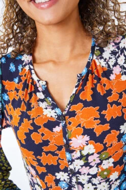 Khaki Petite Tiered Floral Stretch Dress -Dress Haven Sales Store 19f2b617 d743 4145 a4ed af7e991c5afe