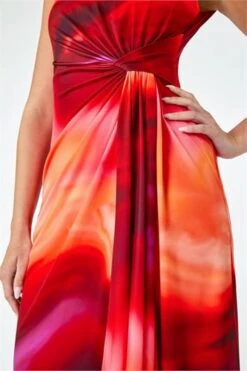 Magenta Luxe Floral Fit & Flare Maxi Dress -Dress Haven Sales Store 1fecf5f2 d126 4ce7 9728 c7172a07e93b