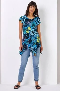 Turquoise Tropical Print Maxi Dress -Dress Haven Sales Store 2966aec7 3cb1 4894 8860 5011712d218a