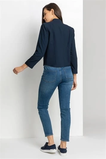 Blue Floral Swirl Print Tiered Midi Wrap Dress 3 Blue Floral Swirl Print Tiered Midi Wrap Dress