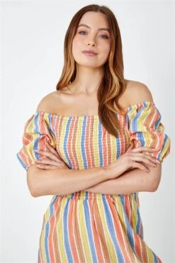 Navy Sleeveless Stripe Tiered Cotton Maxi Dress -Dress Haven Sales Store 3423489d 44a5 4471 8ecd 36bec2a705da