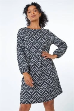 Light Grey Petite Split Neck Animal Print Mini Dress 11 Light Grey Petite Split Neck Animal Print Mini Dress -Dress Haven Sales Store 40d2fca0 7903 4a59 9197 c44bac057b15