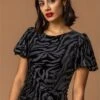 Black Velvet Animal Sweetheart Neck Dress 1 Black Velvet Animal Sweetheart Neck Dress -Dress Haven Sales Store 45997417 c063 4129 8bc5 1cb3e779e8b2