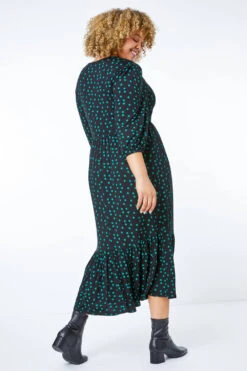 Green Curve Spot Tiered Midi Dress 9 Green Curve Spot Tiered Midi Dress -Dress Haven Sales Store 46b7ab3a 3cb8 44c3 823b f489d0738002