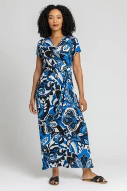 Blue Petite Paisley Print Tie Waist Maxi Dress 8 Blue Petite Paisley Print Tie Waist Maxi Dress -Dress Haven Sales Store 492cbb08 2caf 4d45 8a47 a8ca6f4f1352