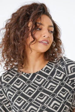 Stone Petite Geo Print Tunic Dress -Dress Haven Sales Store 496a025f 4a75 4f73 b249 46ca8a86a5cd