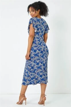 Navy Petite Floral Print Stretch Dress 9 Navy Petite Floral Print Stretch Dress -Dress Haven Sales Store 4d561f48 6584 47e7 9172 45786466bb11