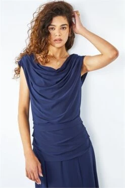 Purple Sequin Cowl Neck Contrast Midi Dress -Dress Haven Sales Store 4f2c2cfc aa27 4cfd 9d38 3915f0c1cbb1