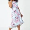 Blue Petite Floral Frill Hem Dress -Dress Haven Sales Store 5159e423 1a9a 44e0 941a 7831ad180916