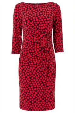 Red Abstract Spot Print Pocket Shift Dress 9 Red Abstract Spot Print Pocket Shift Dress -Dress Haven Sales Store 58972320 c47b 4f32 ae8b a7453917b40c