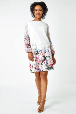 Ivory Petite Premium Stretch Floral Shift Dress 8 Ivory Petite Premium Stretch Floral Shift Dress -Dress Haven Sales Store 58a3e899 c1b6 4aaf 8cea 8a033ecd2b36