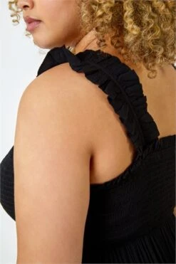 Black Curve Plain Stretch Jersey Maxi Dress -Dress Haven Sales Store 6043ef9d bb57 461a 916c 9738c5e00f92