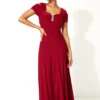 Red Diamante Cold Shoulder Maxi Dress -Dress Haven Sales Store 6564ea9a 2fca 4d9a aefd 57a36787749c