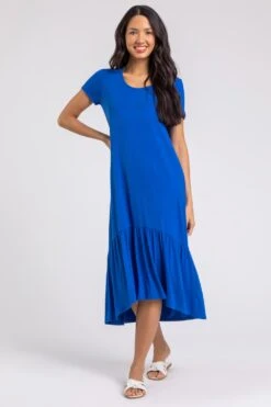 Royal Blue Tiered Hem Jersey Midi Dress 9 Royal Blue Tiered Hem Jersey Midi Dress -Dress Haven Sales Store 6a425cb8 52c0 4da6 b1a2 e2fe63f6ece1