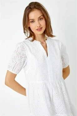 White Cotton Tiered Smock Dress 10 White Cotton Tiered Smock Dress -Dress Haven Sales Store 6bb55213 31fc 4b82 a0e5 27775fbeae1a
