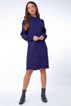 Purple Knitted Jumper Dress -Dress Haven Sales Store 6c0eaf87 8e55 42e9 ad90 18f7fefe5c09
