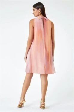 Pink Luxe Colourblock Fit & Flare Maxi Dress -Dress Haven Sales Store 751f6364 33a7 4934 93b1 fbdbf2030b44