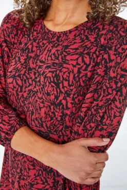 Rust Petite Floral Print Stretch Midi Dress -Dress Haven Sales Store 7631e70c 8cd9 49bd b2a8 2e9c278ef514