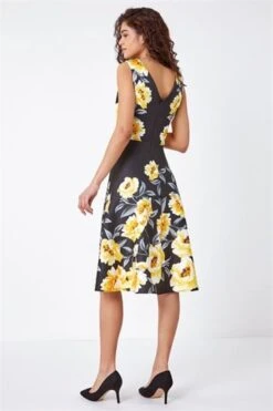 Black Luxe Floral Fit & Flare Maxi Dress -Dress Haven Sales Store 7d5aeb57 766d 4cb3 b284 de360e4ff6d3