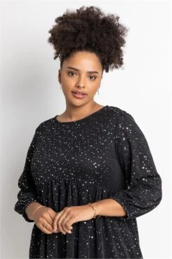 Bronze Curve Metallic Plisse Frill Hem Dress -Dress Haven Sales Store 8148c11d 90c3 468b 8822 f3418dd3823e