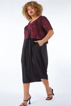 Red Curve Animal Tiered Tunic Dress -Dress Haven Sales Store 870d2d6a 5cbc 44d8 96ec 9d82124d1e15