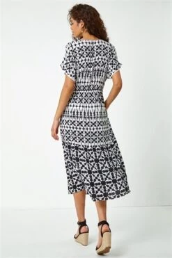 Khaki Aztec Print Tiered Midi Tea Dress 12 Khaki Aztec Print Tiered Midi Tea Dress -Dress Haven Sales Store 87ab13a6 37f5 49b3 9736 ed983661b952