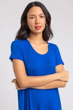 Royal Blue Tiered Hem Jersey Midi Dress 8 Royal Blue Tiered Hem Jersey Midi Dress -Dress Haven Sales Store 97421381 d2a6 4341 b10c dcda2e349472