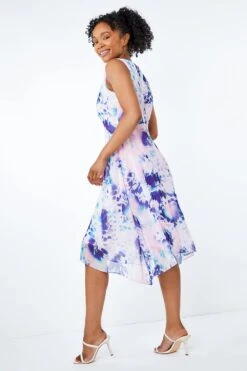 Pink Petite Geo Midi Hanky Hem Dress -Dress Haven Sales Store 9a22ba2b 3aa2 4116 8050 733bf4caca39