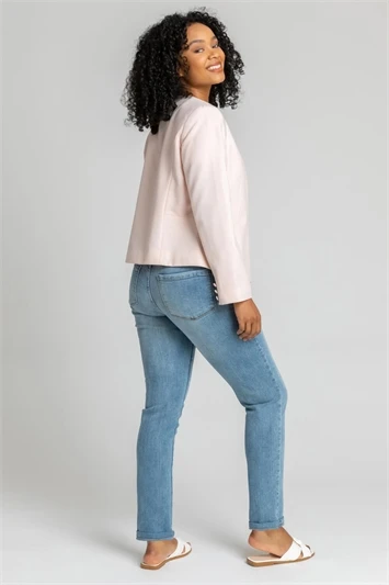 Ivory Petite Premium Stretch Floral Dress 5 Ivory Petite Premium Stretch Floral Dress - Image 3