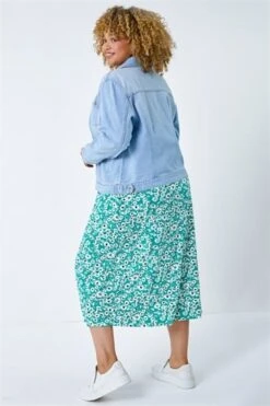 Red Curve Floral Shirred Bardot Dress -Dress Haven Sales Store a7ec7ea5 3fec 48b8 a7f2 5f1d3edc782b