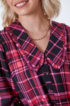 Pink Checked Tunic Mini Dress 11 Pink Checked Tunic Mini Dress -Dress Haven Sales Store abbb6d23 9cad 46c9 9cec 496f92f66e9a