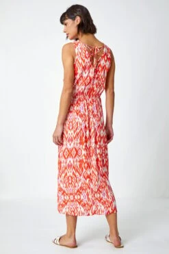 Orange Aztec Print Tie Back Maxi Dress 9 Orange Aztec Print Tie Back Maxi Dress -Dress Haven Sales Store adf43b7f 0f42 458b 90ee 3f1552b46917