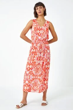 Orange Aztec Print Tie Back Maxi Dress 8 Orange Aztec Print Tie Back Maxi Dress -Dress Haven Sales Store ae2f65e9 ecff 49f2 9052 8ea923f61a40