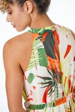 Lime Petite Tropical Print Tiered Dress -Dress Haven Sales Store b380fbaa 306c 48dc a10b 87cf500eeb05