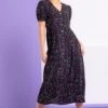 Black Ditsy Spot Print Button Down Dress -Dress Haven Sales Store bf5b40be c1d1 4263 b8e1 c726789e9bba