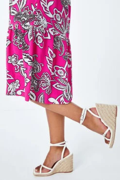 Pink Petite Floral Print Tiered Dress 11 Pink Petite Floral Print Tiered Dress -Dress Haven Sales Store c2068aad b266 41d3 9a6a 613da40fed43