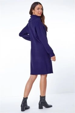 Purple Knitted Jumper Dress -Dress Haven Sales Store c23e2b25 4870 4545 bd2d 6d89e0121ece