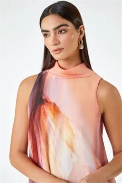 Pink Luxe Colourblock Fit & Flare Maxi Dress -Dress Haven Sales Store c3efdb3a fdec 49ae 9edd 329d7d140f80