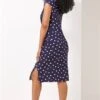Polka Dot Print Stretch Dress -Dress Haven Sales Store c5c69efe 2740 446c a1af dd3e89b987d2