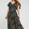 Black Petite Ditsy Floral Print Maxi Dress -Dress Haven Sales Store d0fb571f a29c 4712 8e6d 10d65557bba7