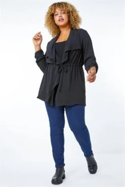 Black Curve Abstract Spot Print Midi Dress -Dress Haven Sales Store d21be483 ba87 4b9c 8ddf d9263d32636f