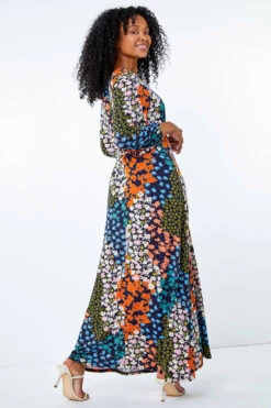 Khaki Petite Floral Stretch Midi Dress 9 Khaki Petite Floral Stretch Midi Dress -Dress Haven Sales Store d33b6f49 81fe 4c02 a6ef cec446993e73