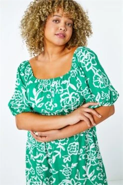 Green Curve Gathered Skirt Midi Stretch Dress -Dress Haven Sales Store d9d62018 cf29 49f2 86fe f4767ec5a795