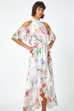 Pink Abstract Overlay Chiffon Maxi Dress 9 Pink Abstract Overlay Chiffon Maxi Dress -Dress Haven Sales Store effdac3c 300c 45b0 835b 9b02b632adeb