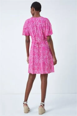 Pink Paisley Print Tie Detail Dress -Dress Haven Sales Store fa15bf09 bdf3 41a4 b18b e41754ed3460