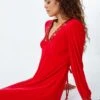 Red Sequin Trim Stretch Midi Dress -Dress Haven Sales Store fd40bb6b 7082 4fbb b2a8 74661d018d1b