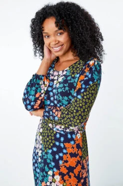 Khaki Petite Floral Stretch Midi Dress 10 Khaki Petite Floral Stretch Midi Dress -Dress Haven Sales Store fd4ab85c 2484 45b6 b42a 27c4ec2100d8