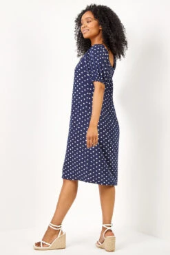 Navy Petite Spot Print Jersey Tunic Dress 9 Navy Petite Spot Print Jersey Tunic Dress -Dress Haven Sales Store fd874a0c b907 4272 b2de f9cc96a26c98